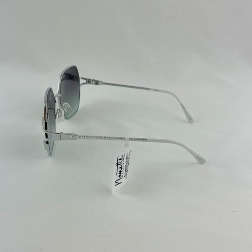 Nanette Sunglasses Silver White - Picture 3 of 5
